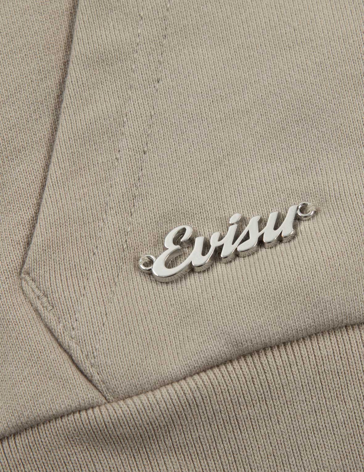 立体海鸥印花短款拉链卫衣