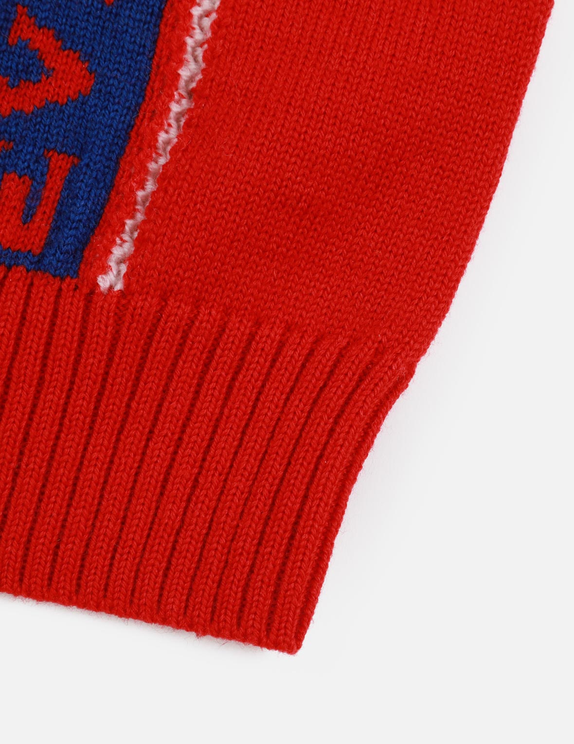 Logo-pattern Stripe Knitted Cardigan