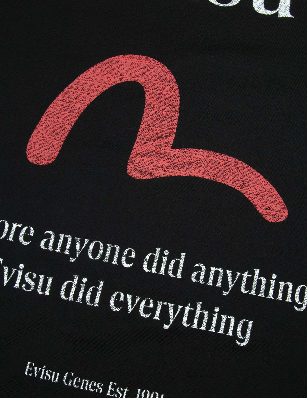 Seagull and Logo Print Boxy T-shirt