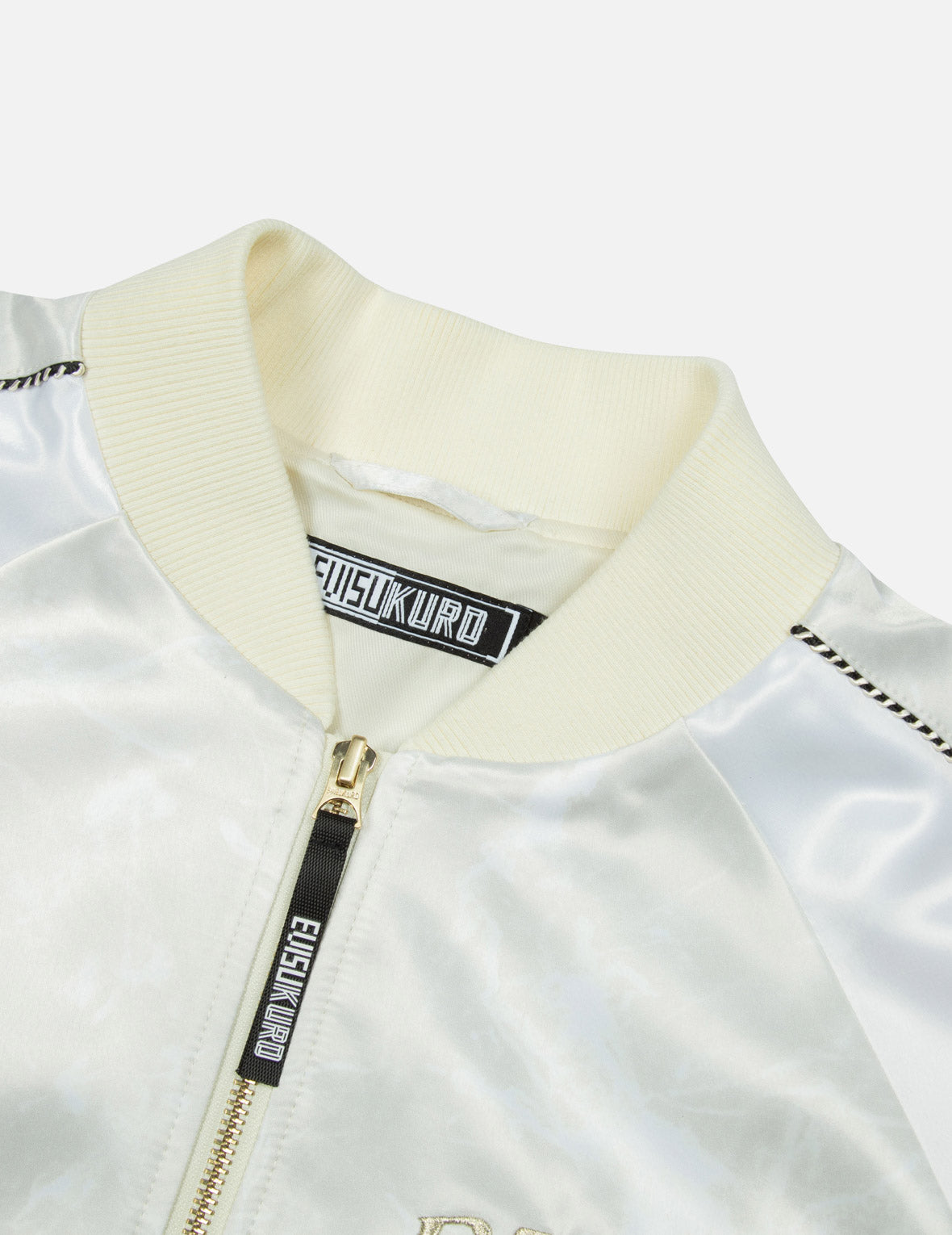 立体手扫笔触刺绣常规版型横须贺外套