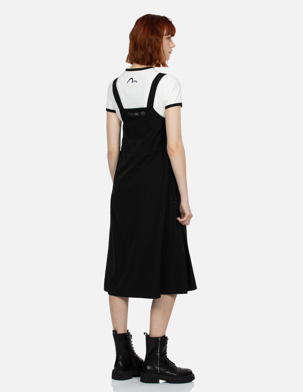 Mirrored Printed Fashion Fit Dungaree Dress