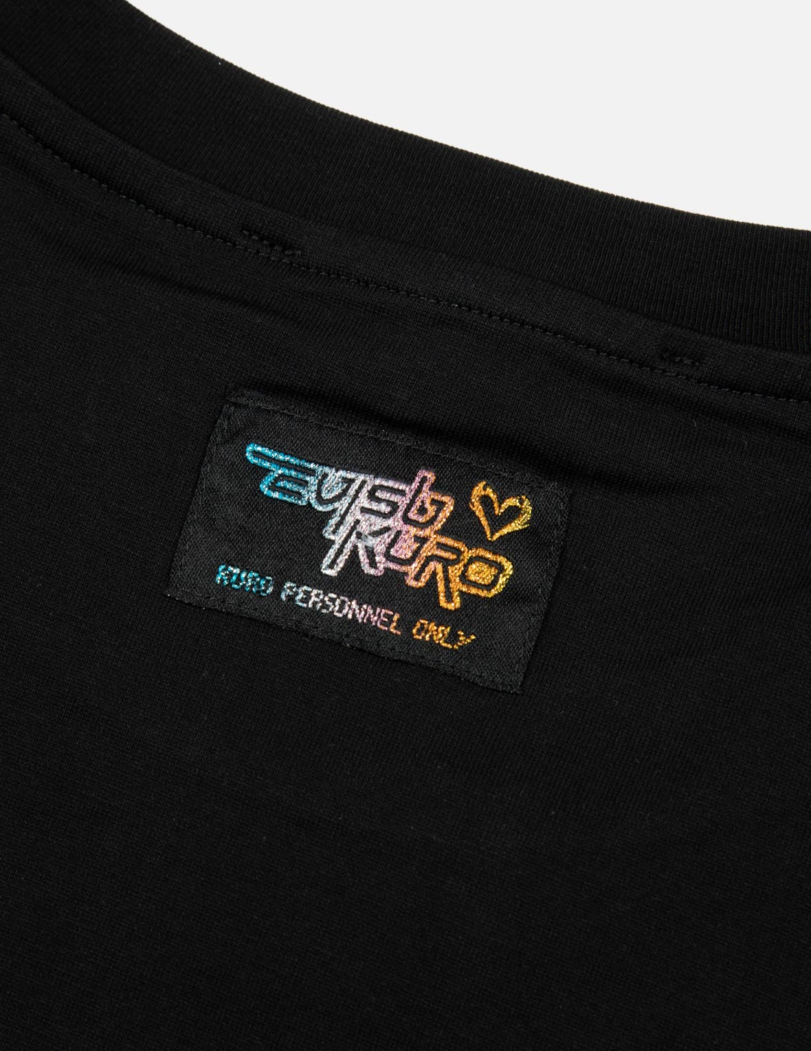 Y2K Holographic Sticker Print Boyfriend T-shirt