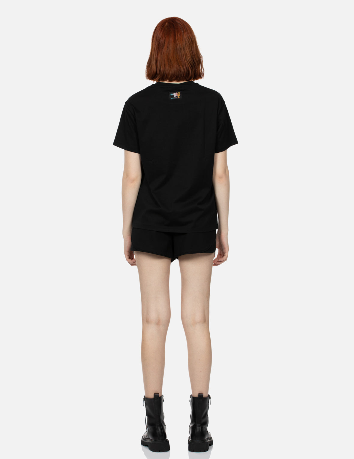 Y2K Holographic Sticker Print Boyfriend T-shirt