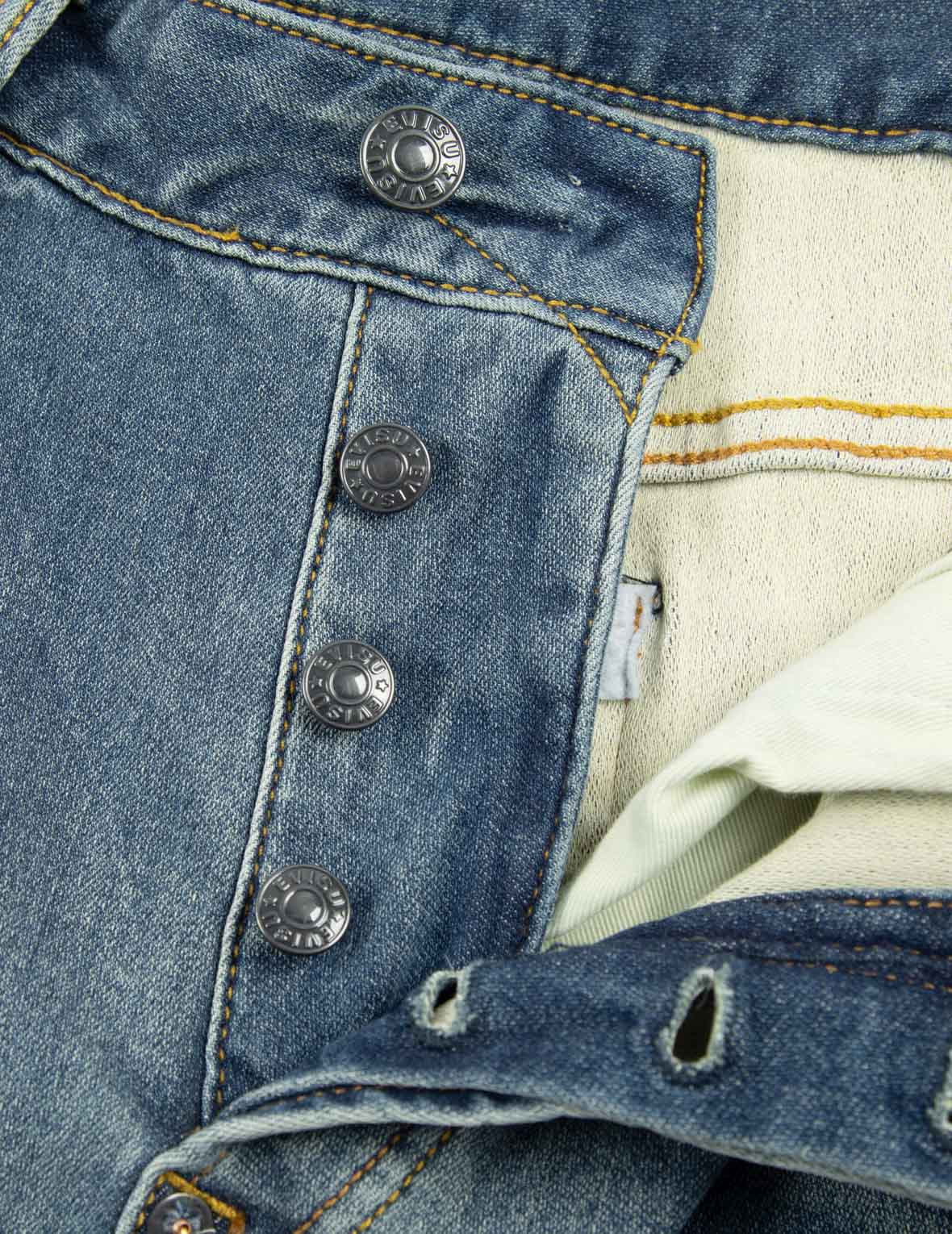 Multi-logo Daicock Print Taper Fit Denim Jeans #2017