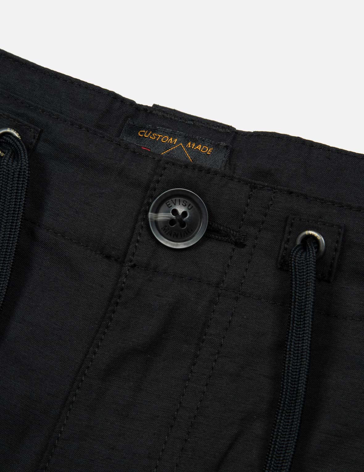 Seagull Embroidery Baggy Pants
