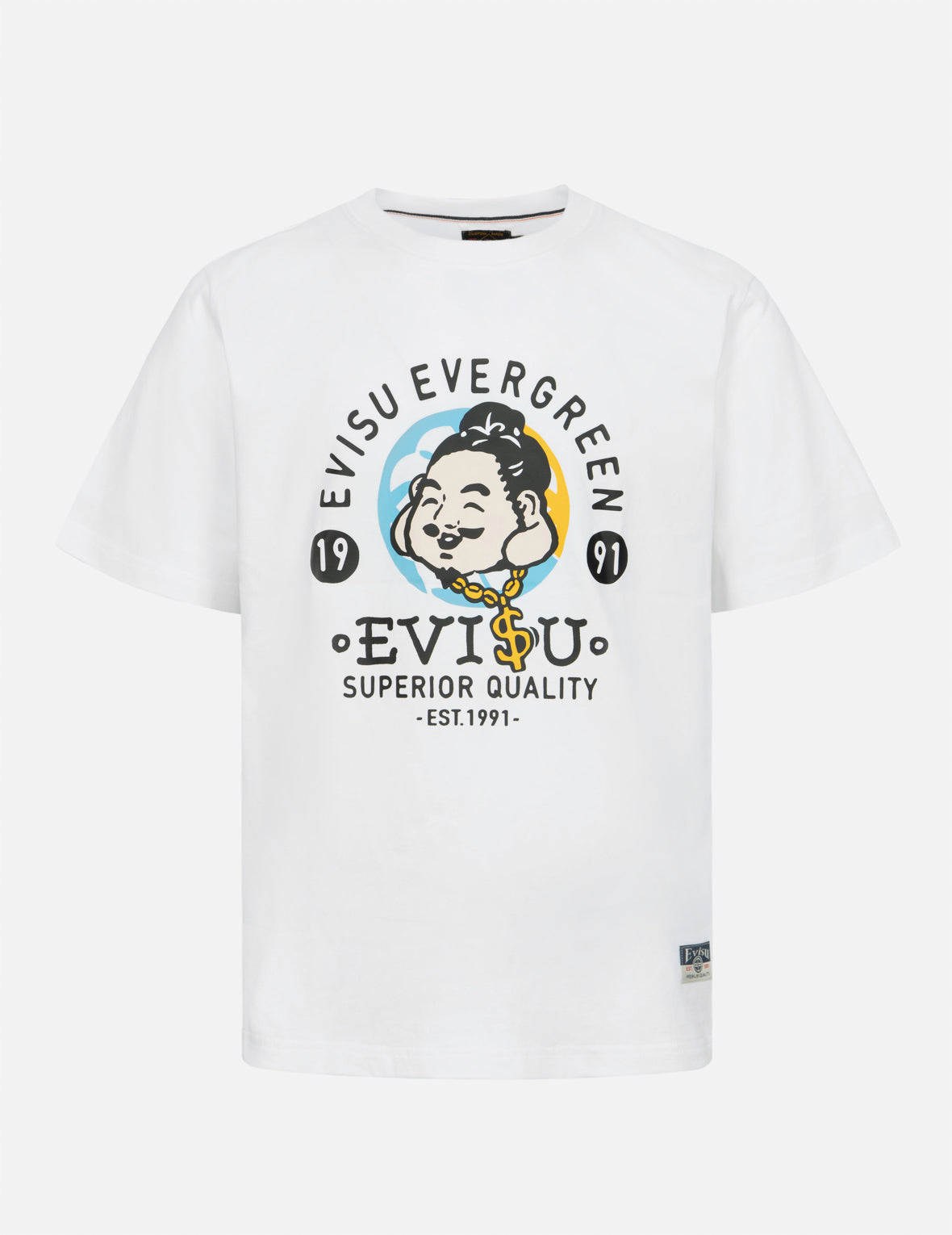 Playful Godhead Print Regular Fit T-Shirt – EVISU