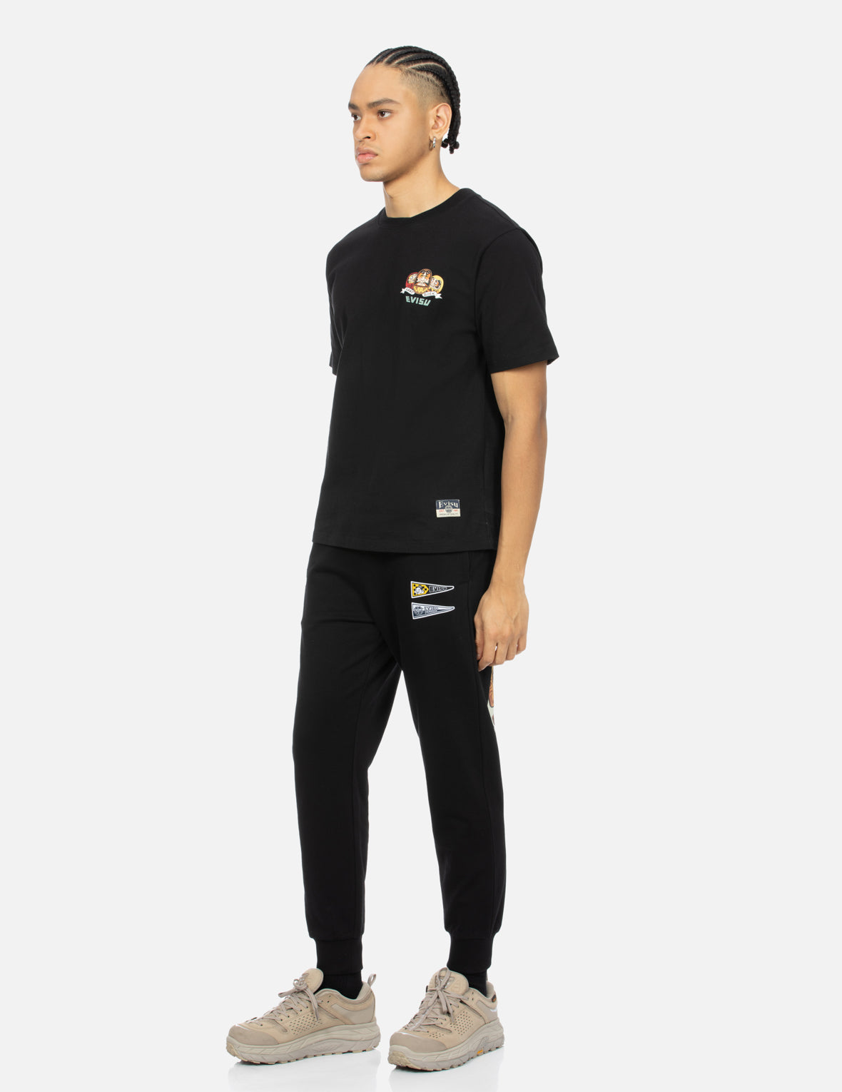 Playful Daruma Print Regular Fit T-shirt