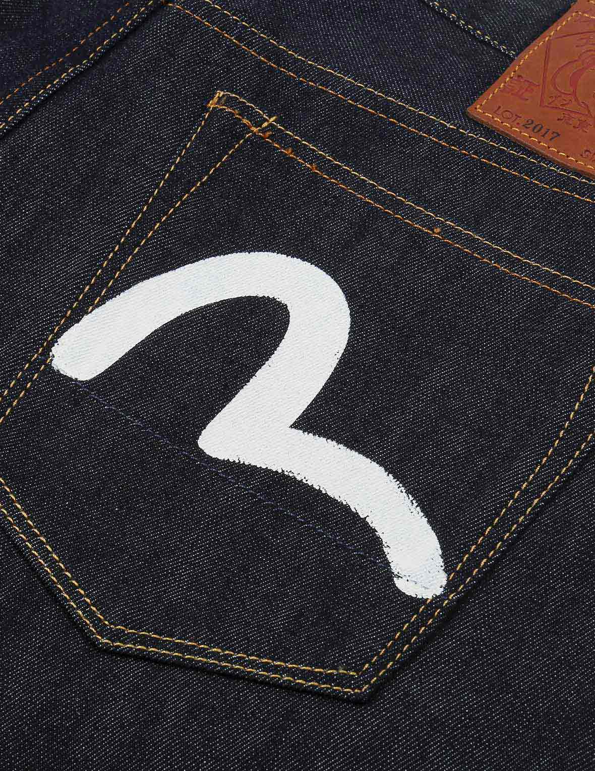 Off-White Seagull Carrot Fit Raw Denim Jeans #2017 – EVISU