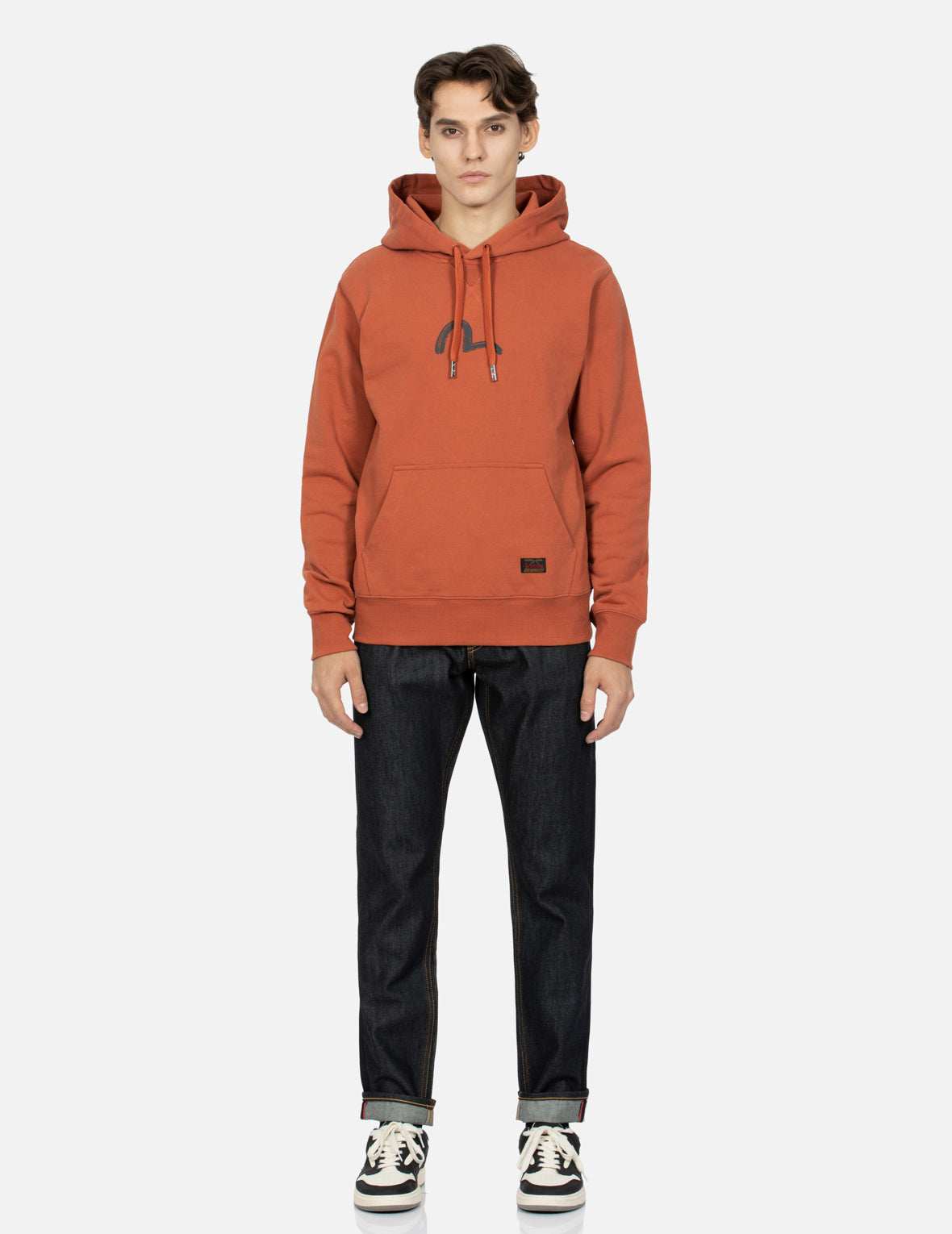Seagull Print Hooded Sweatshirt – EVISU