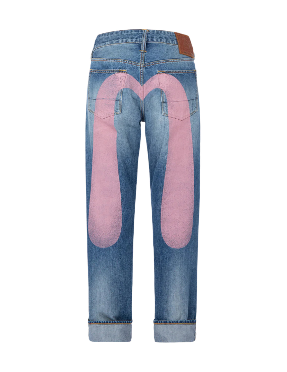 [PRE-ORDER] Daicock Print Baggy-Fit Jeans #2000