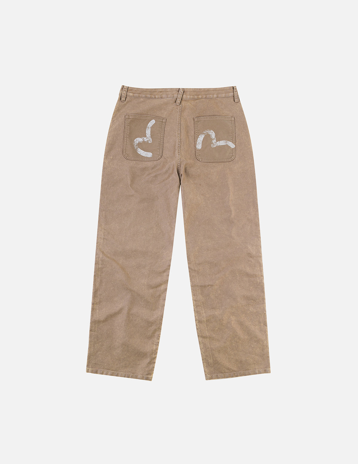 Seagull Print and Multi-Pocket Regular Fit Cargo Pants – EVISU