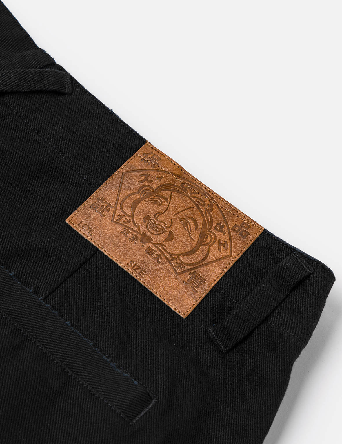 Seagull Embroidery Regular Fit Chinos