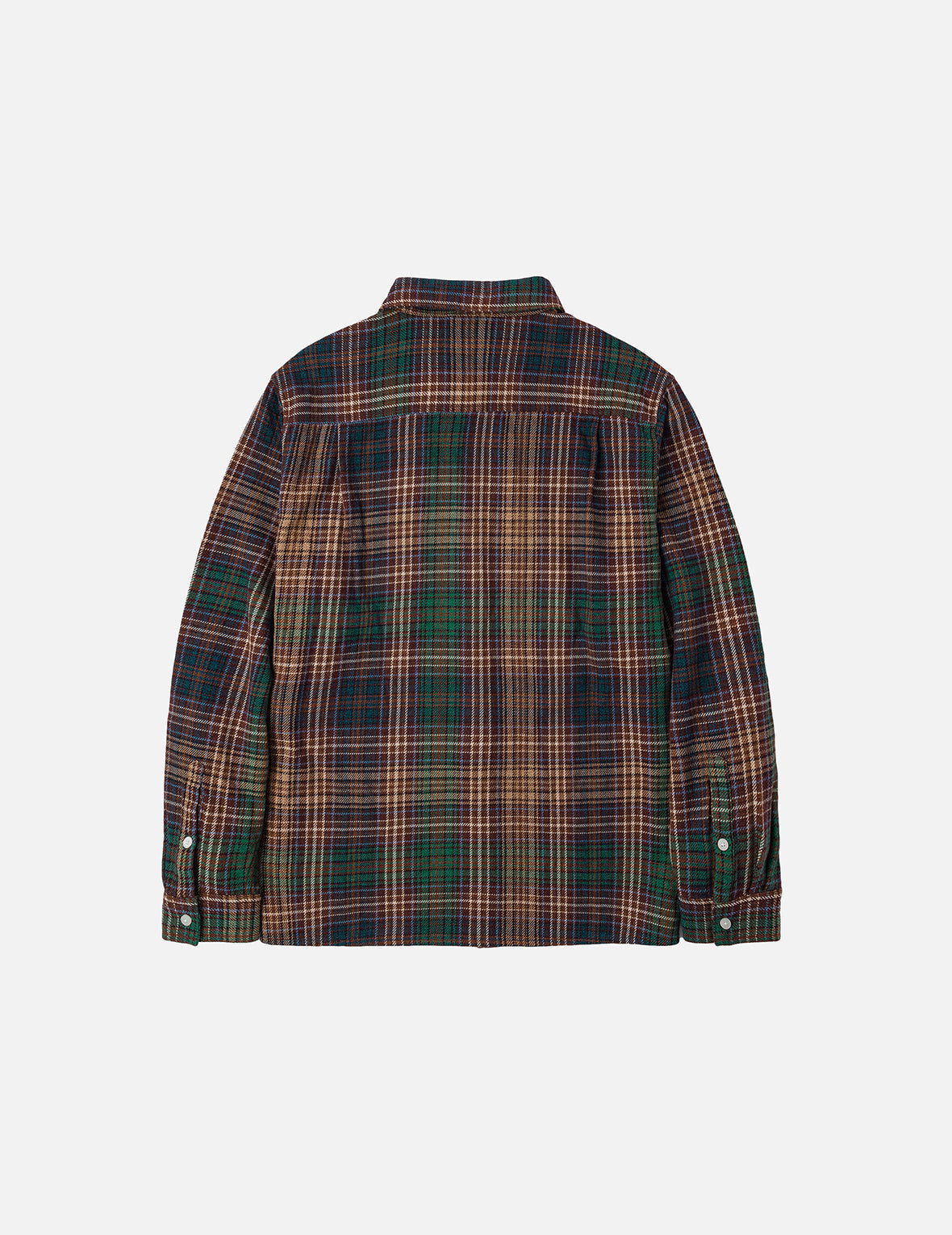 Seagull Print Regular Fit Flannel Check Shirt