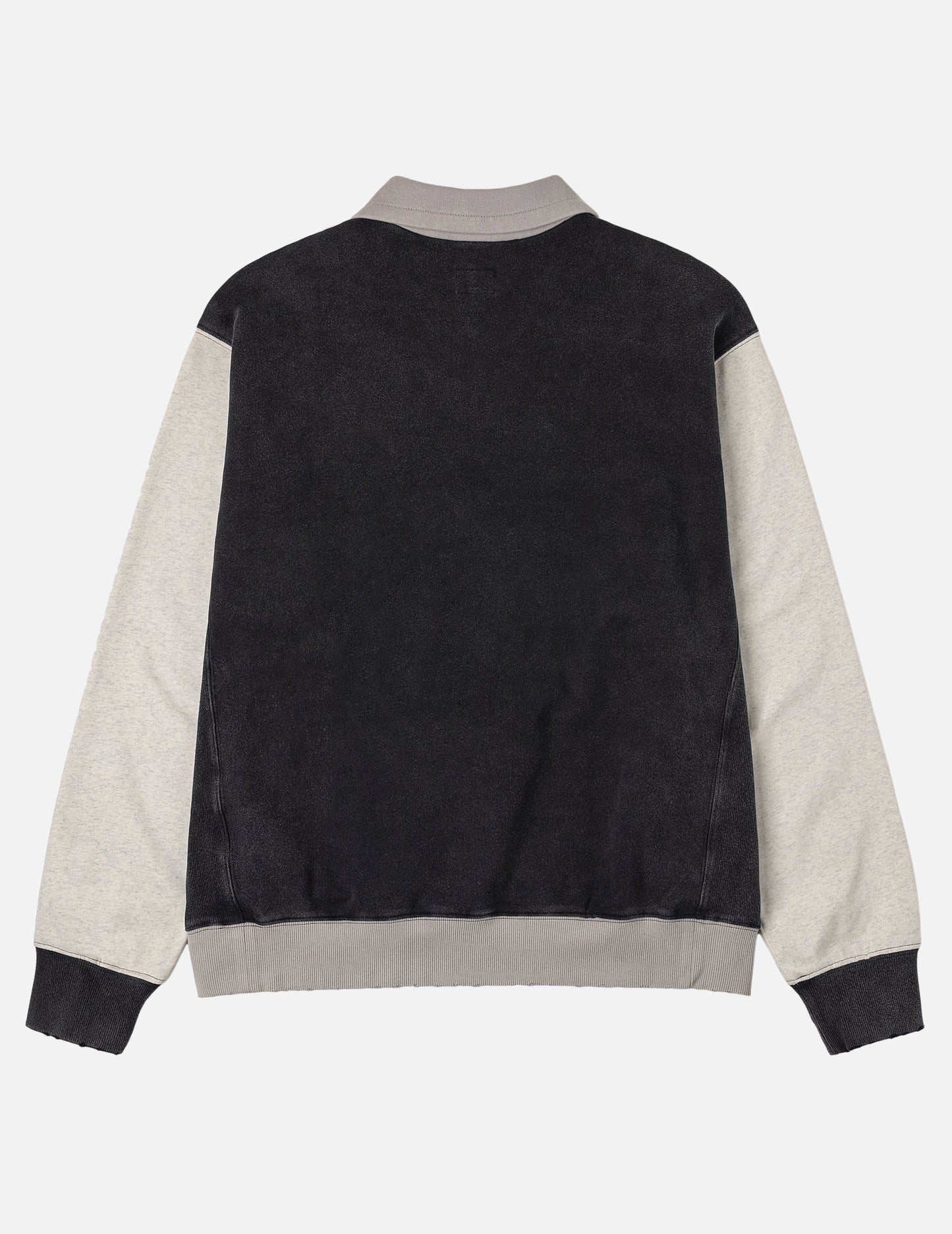 Logo Appliqué Regular Fit Half-Zip Color-Blocking Sweatshirt