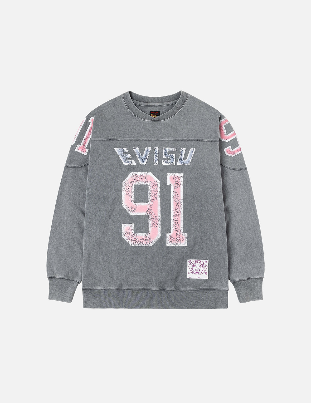 EVISU スウェット ロンT Logo and 