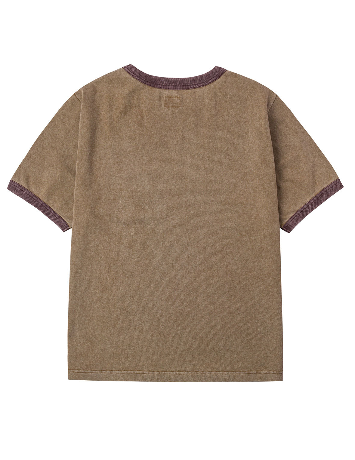 EVISU Workwear Print Relax Fit Ringer T-shirt
