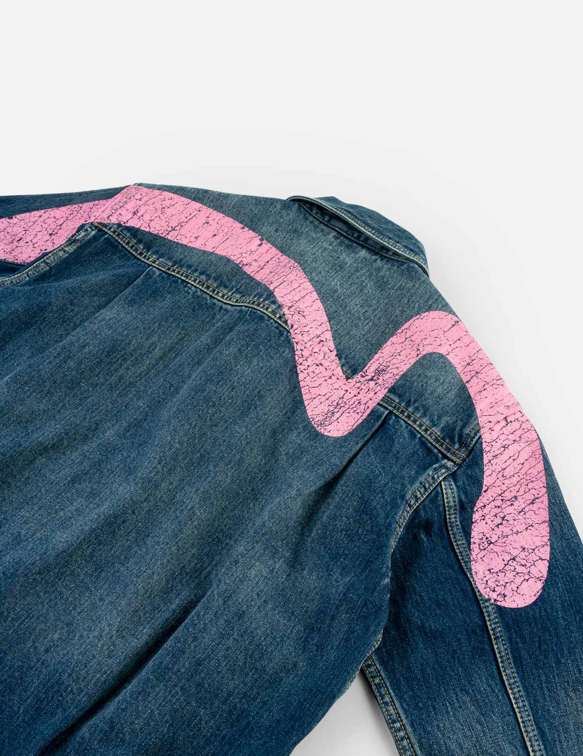 Pink Daicock Denim Jacket