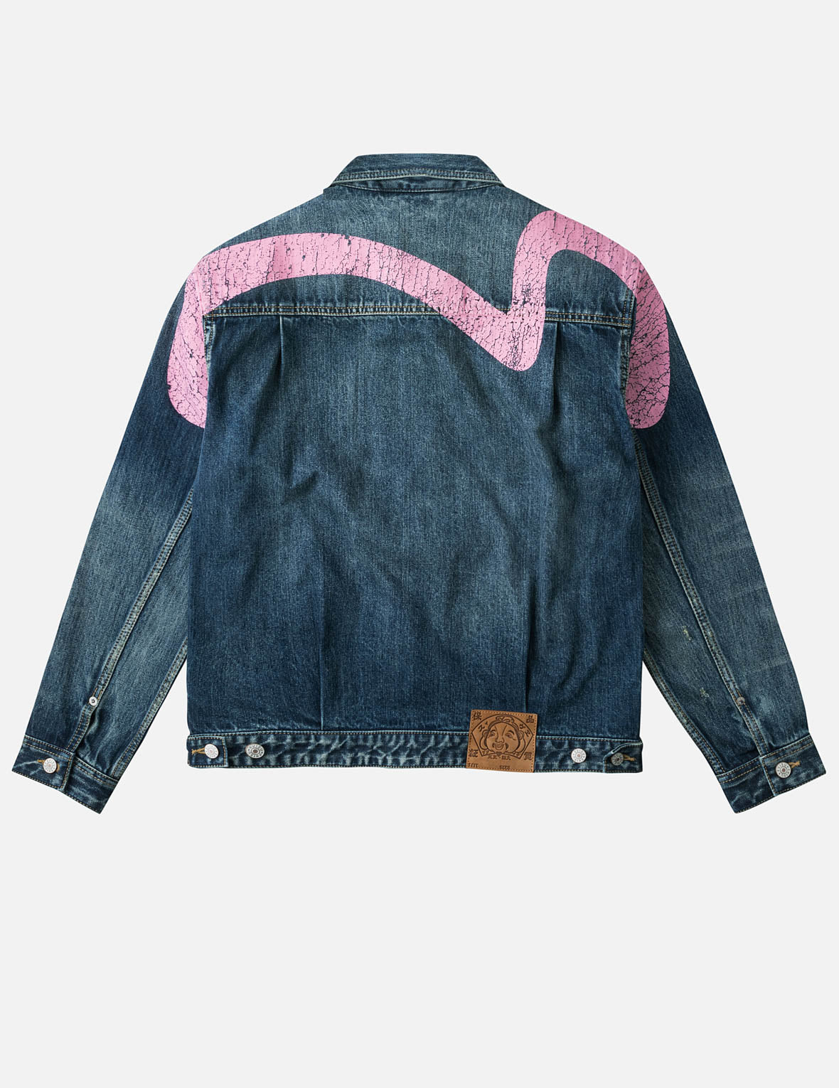Pink Daicock Denim Jacket – EVISU