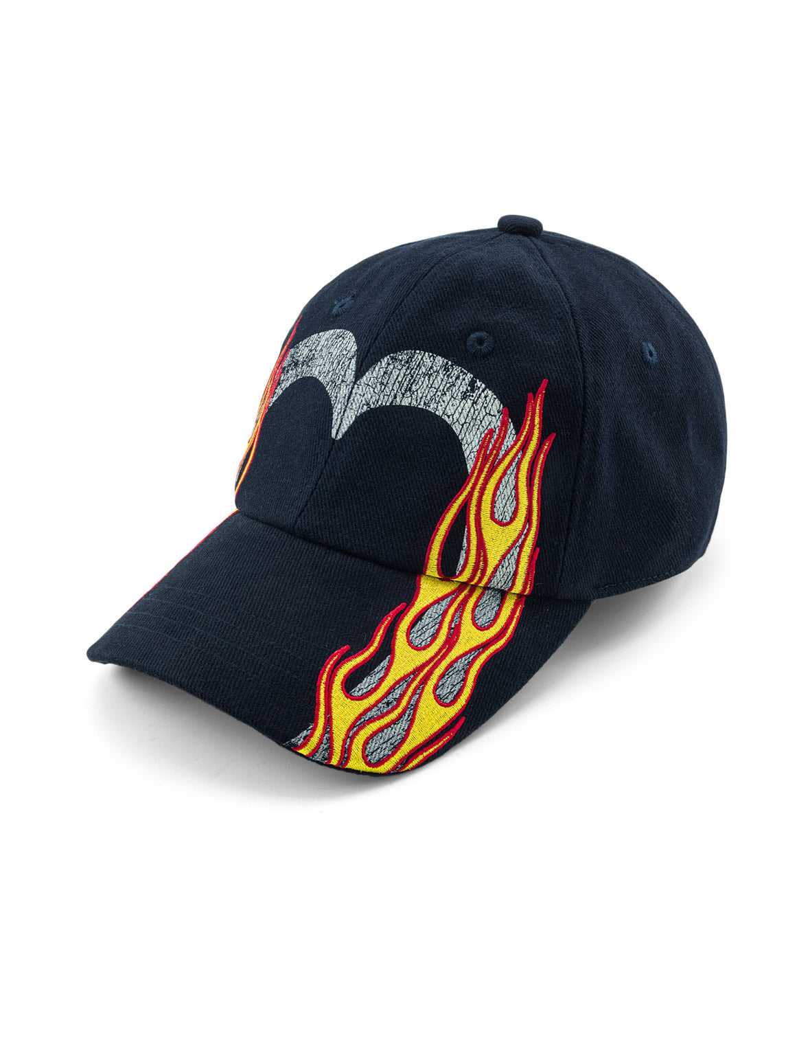 Flaming Daicock Embroidered Baseball Cap