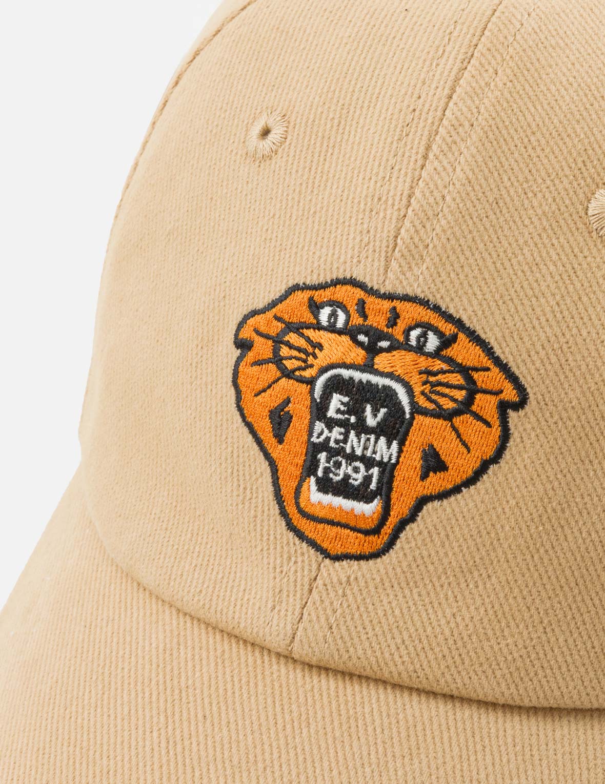 Tiger Head Embroidery Baseball Cap