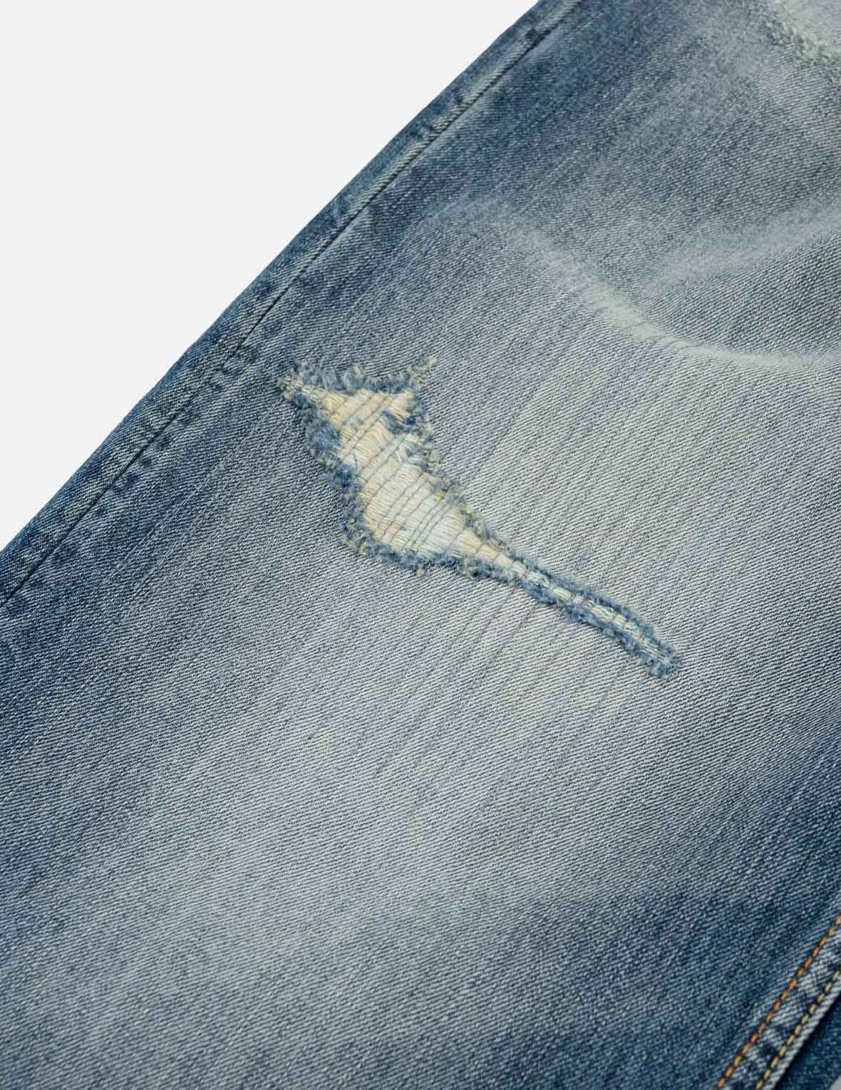 Pink Daicock Ripped Jeans