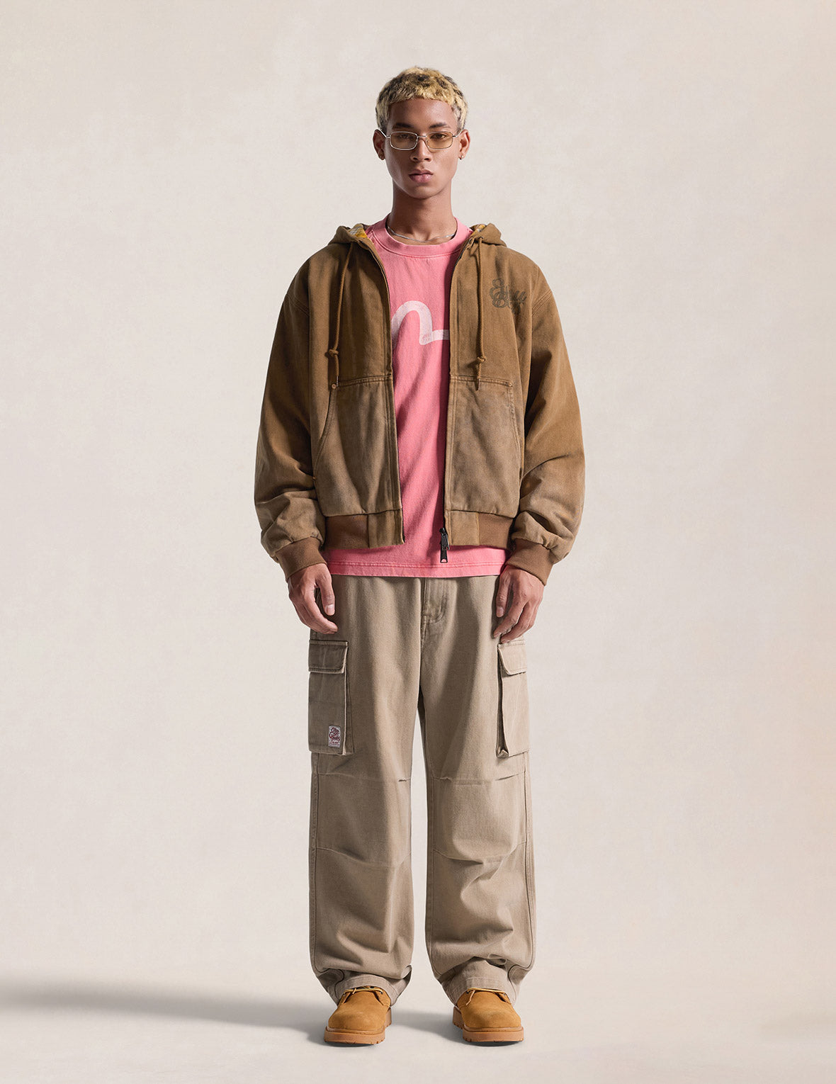 3M Thinsulate™ Insulated Vintage-Washed Hooded Jacket