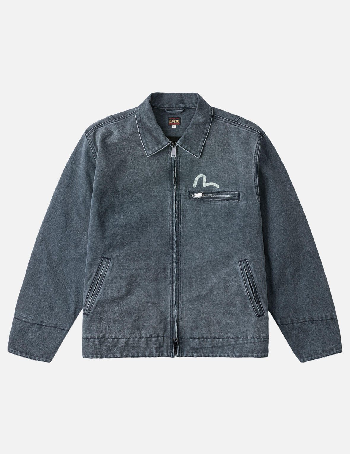 Seagull Distressed Zip Jacket