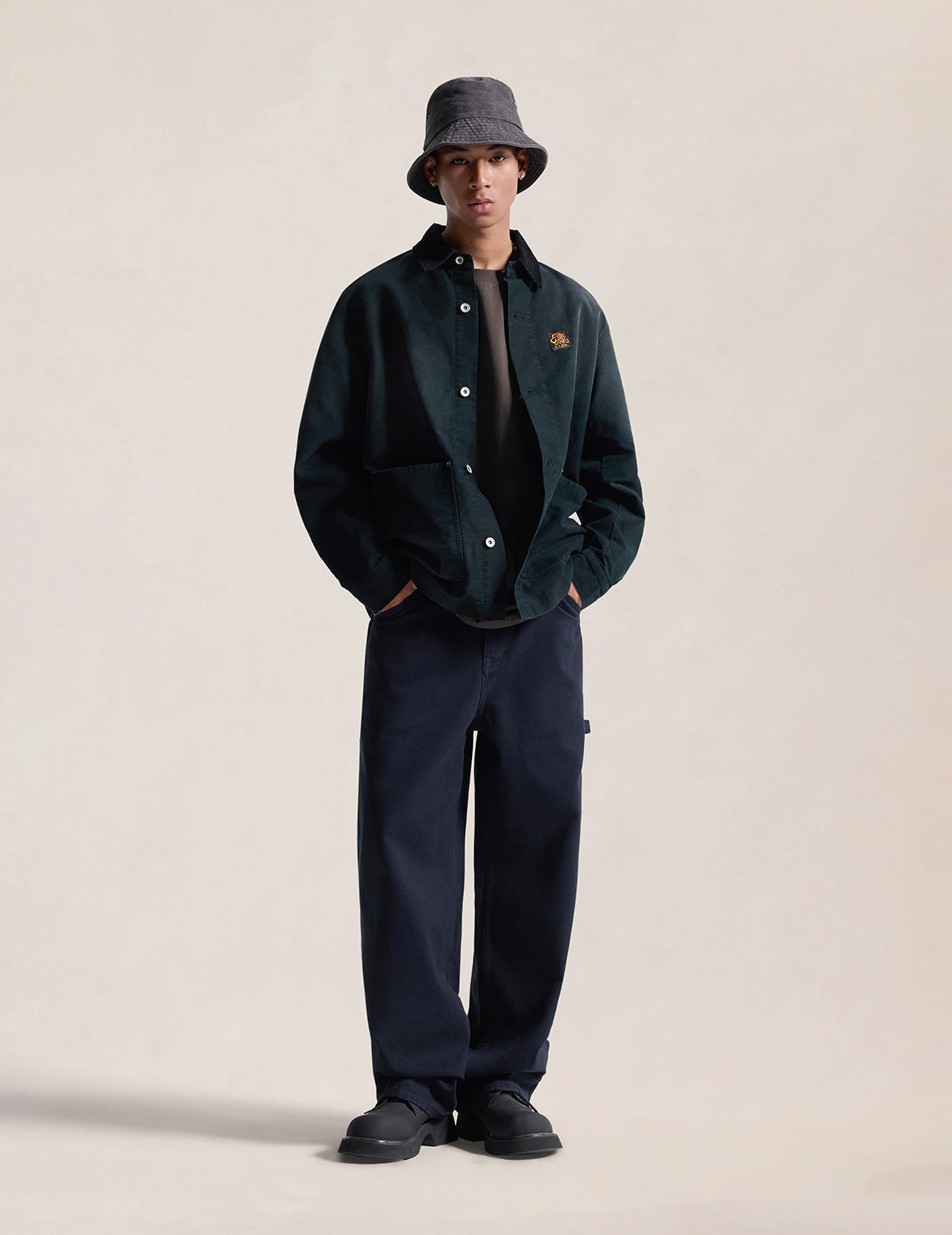 Washed Lightning Daicock Chore Jacket