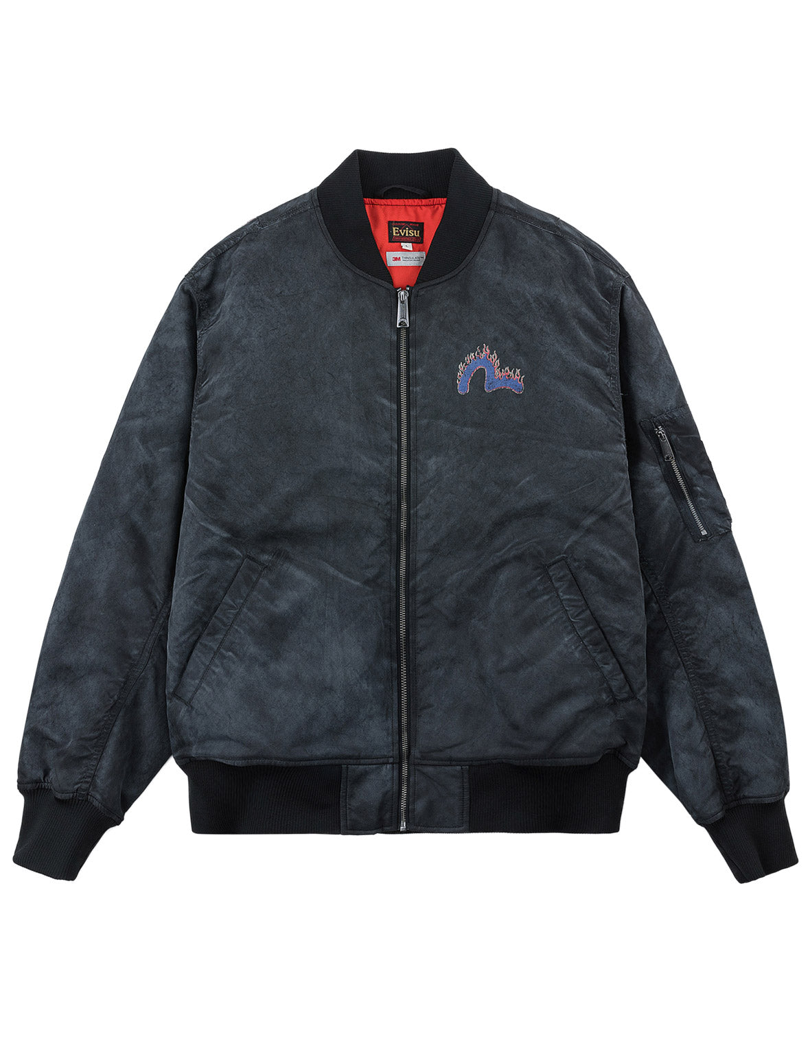 3M Thinsulate™夹棉火焰大M MA-1空军夹克