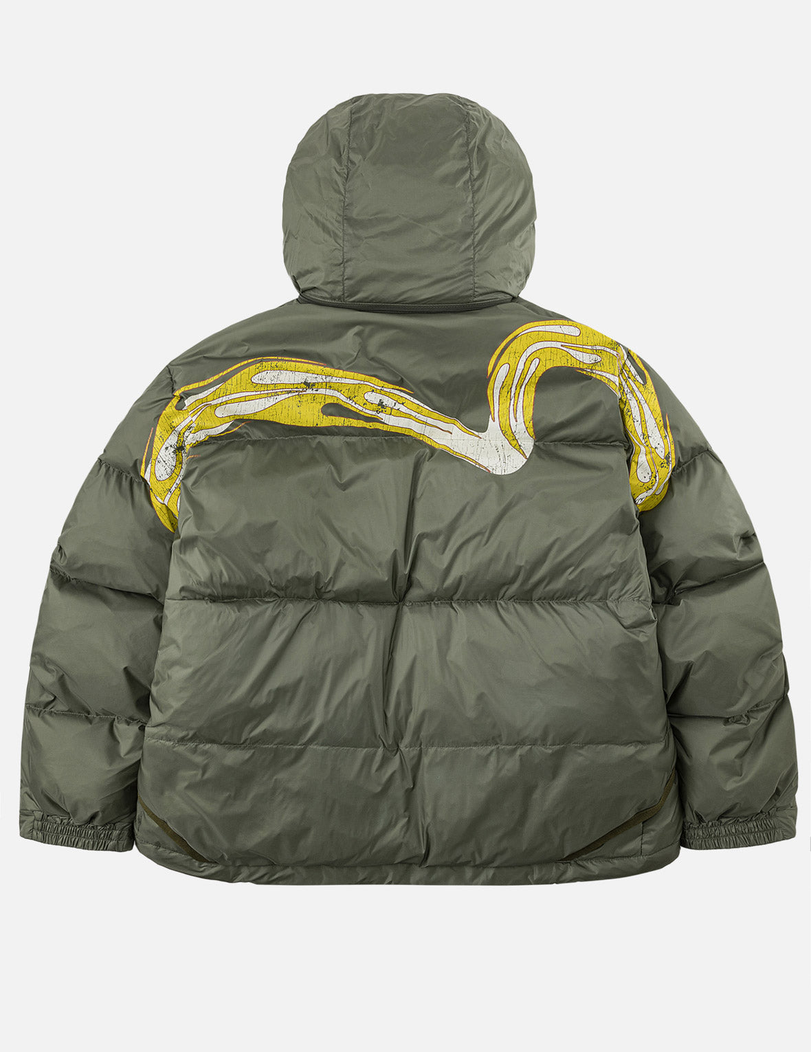 Washed EVISU Genes Down Jacket