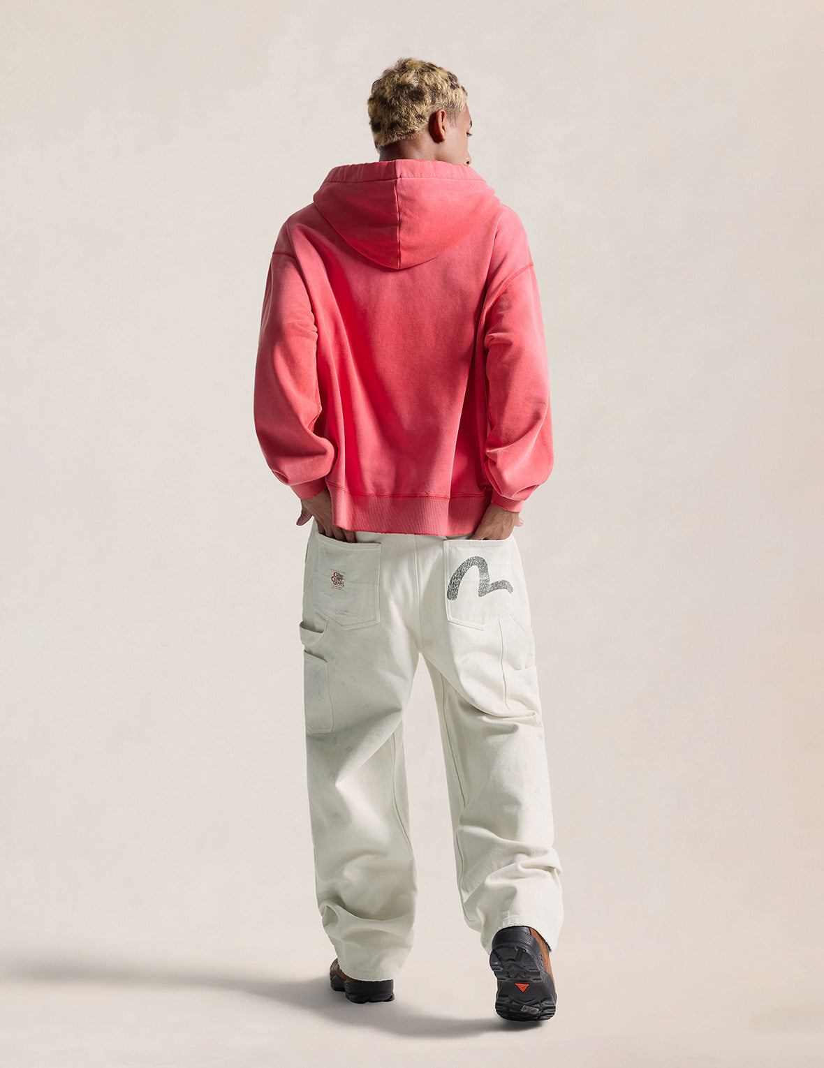 Washed EVISU Dry All Goods Hoodie