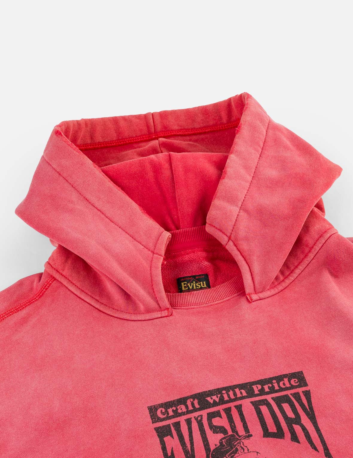 Washed EVISU Dry All Goods Hoodie