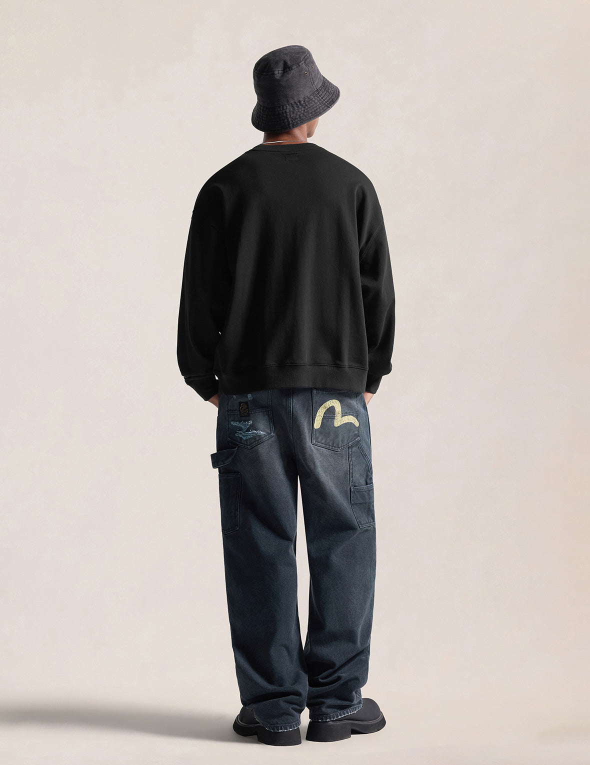 EVISU Osaka Soda Cap Sweatshirt