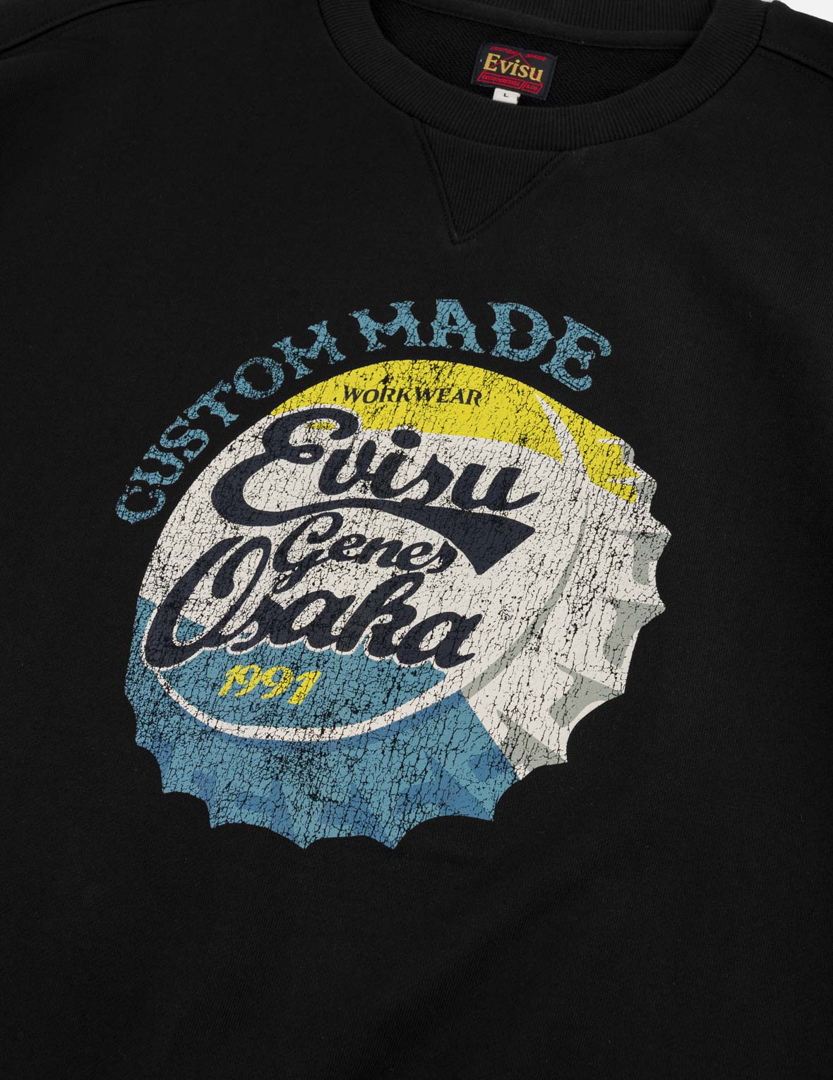 EVISU Osaka Soda Cap Sweatshirt