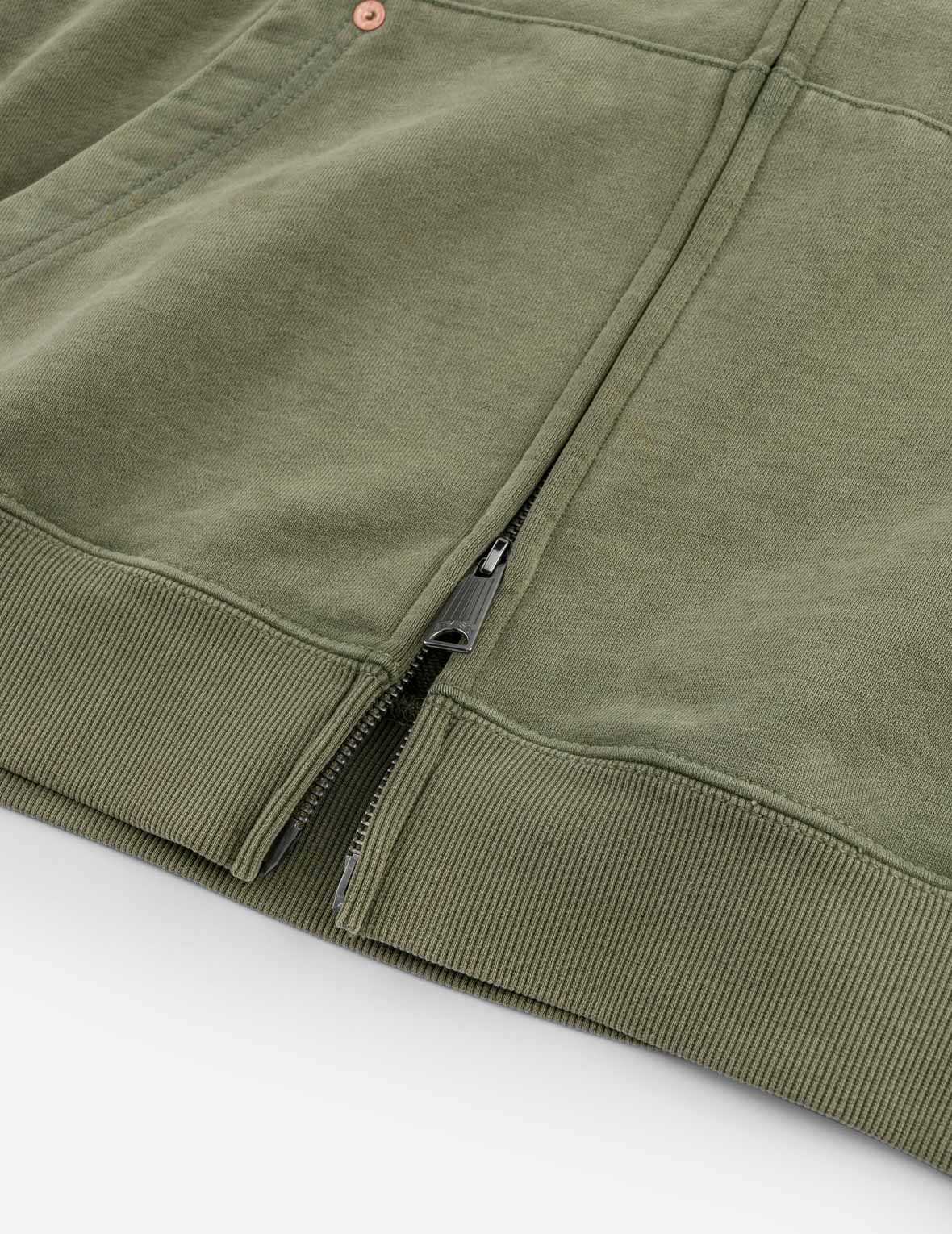Patched EVISU Zip Hoodie