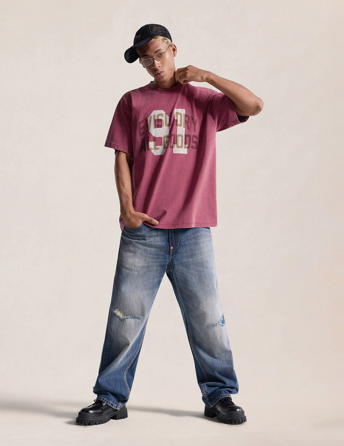 EVISU 91 Graphic Print T-shirt
