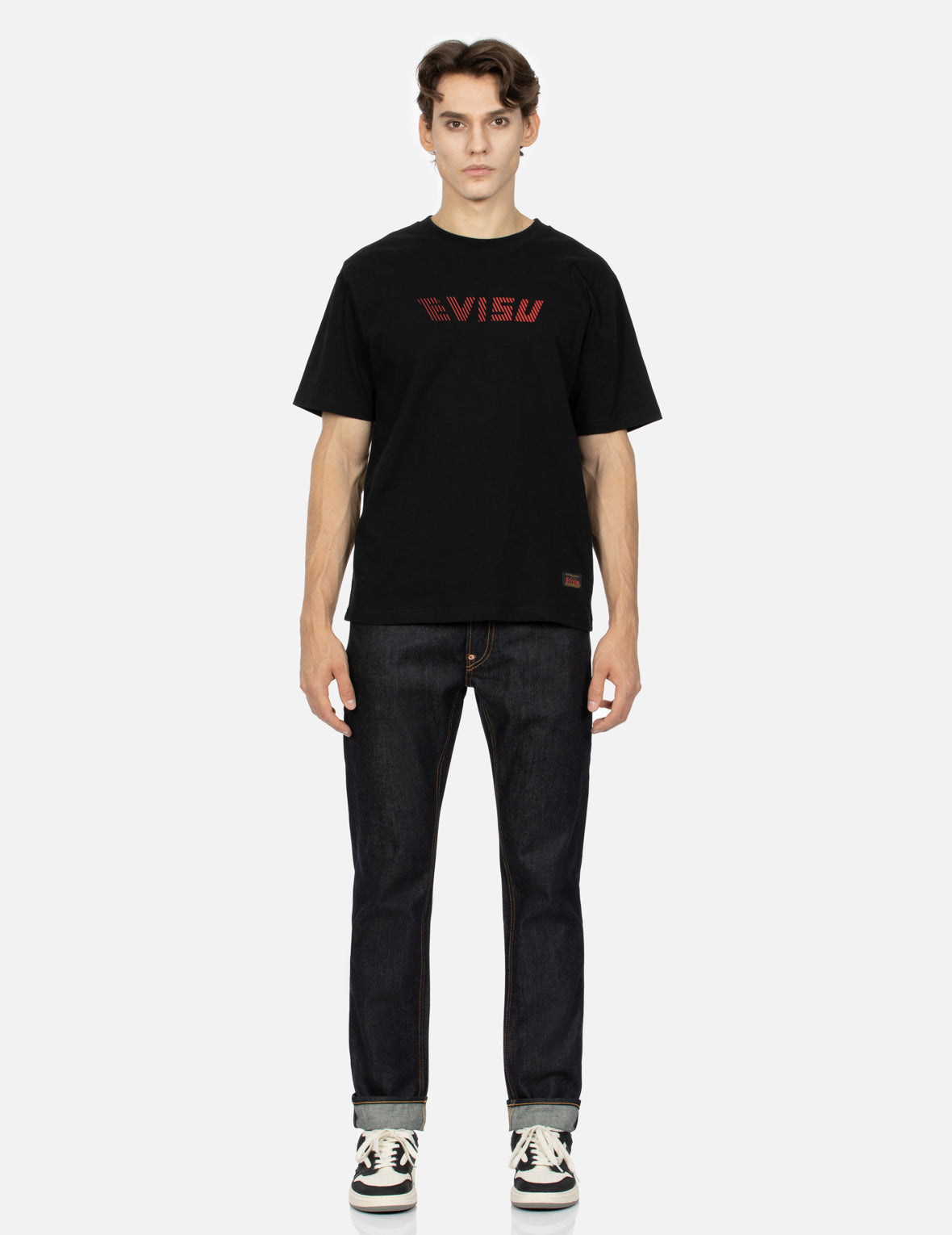 Logo Print Regular Fit T-shirt – EVISU Logo Print Regular Fit T-shirt – EVISU