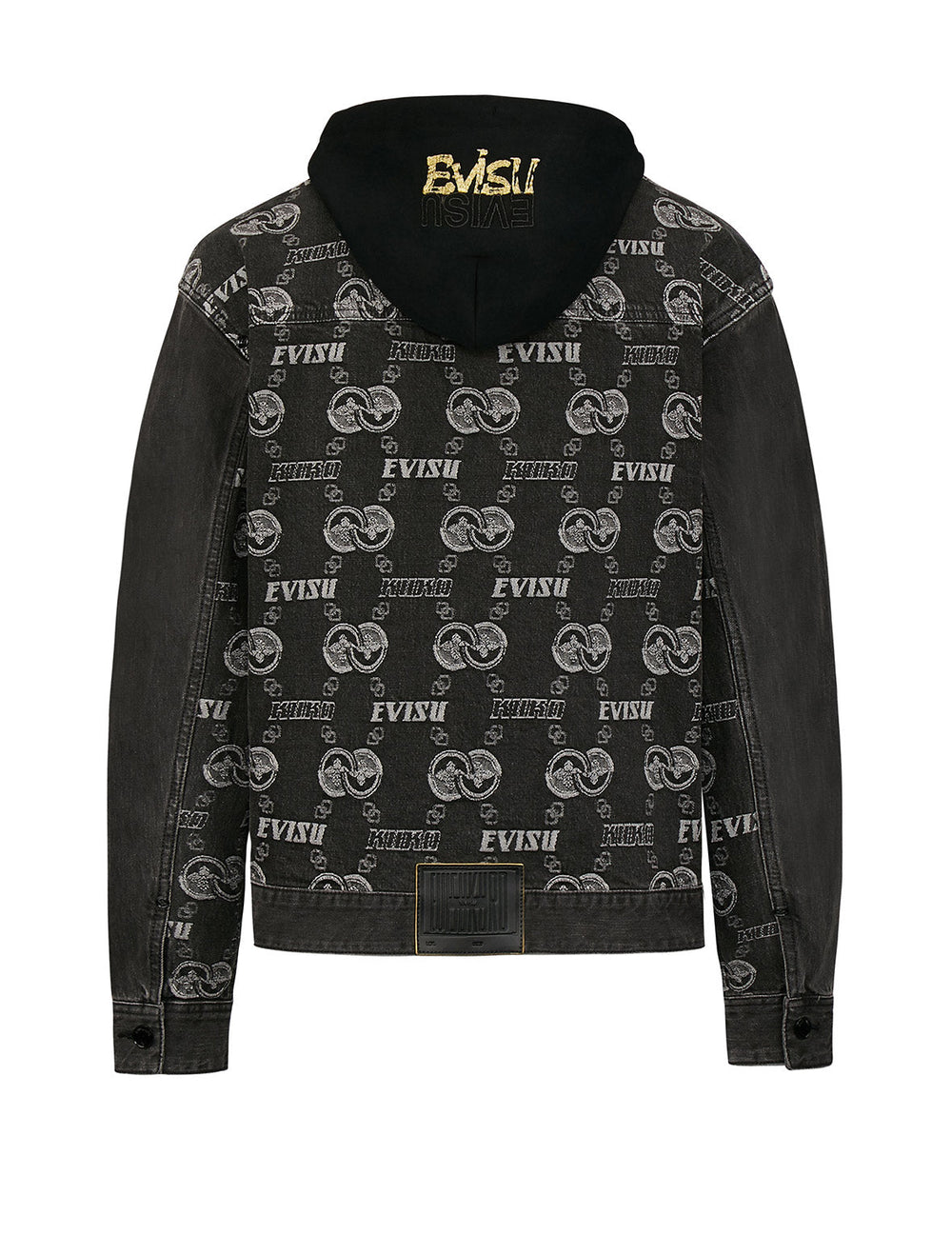 Jacquard Monogram Denim Jacket – EVISU
