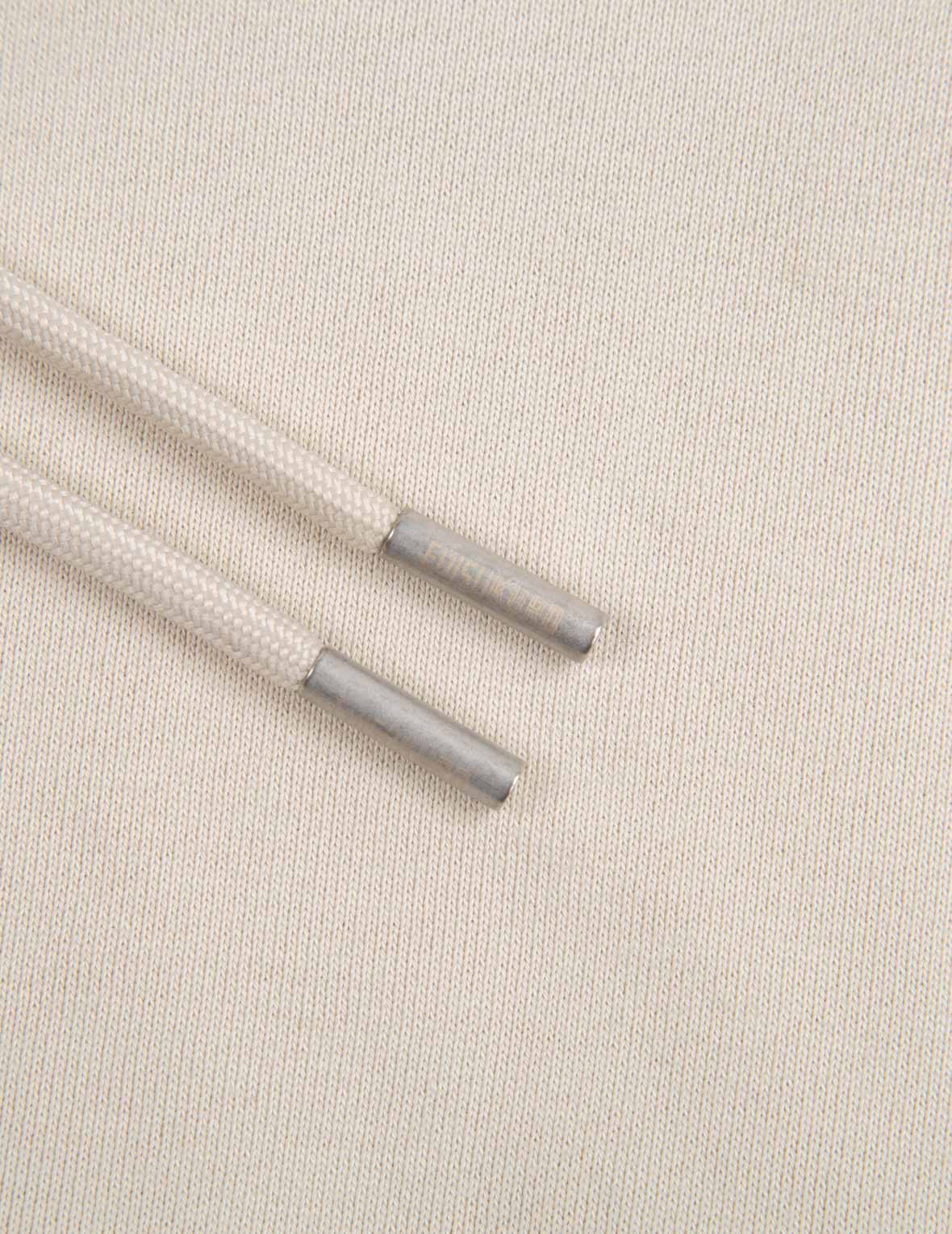 双色Logo刺绣连帽卫衣