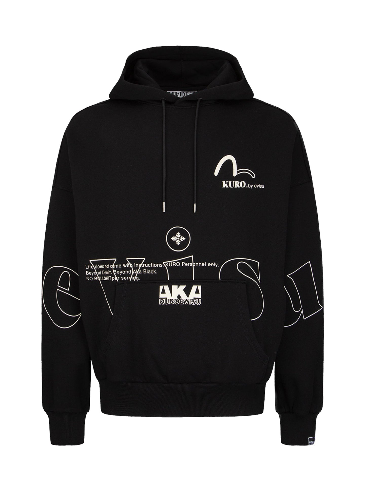 Logo Print Oversized Hoodie