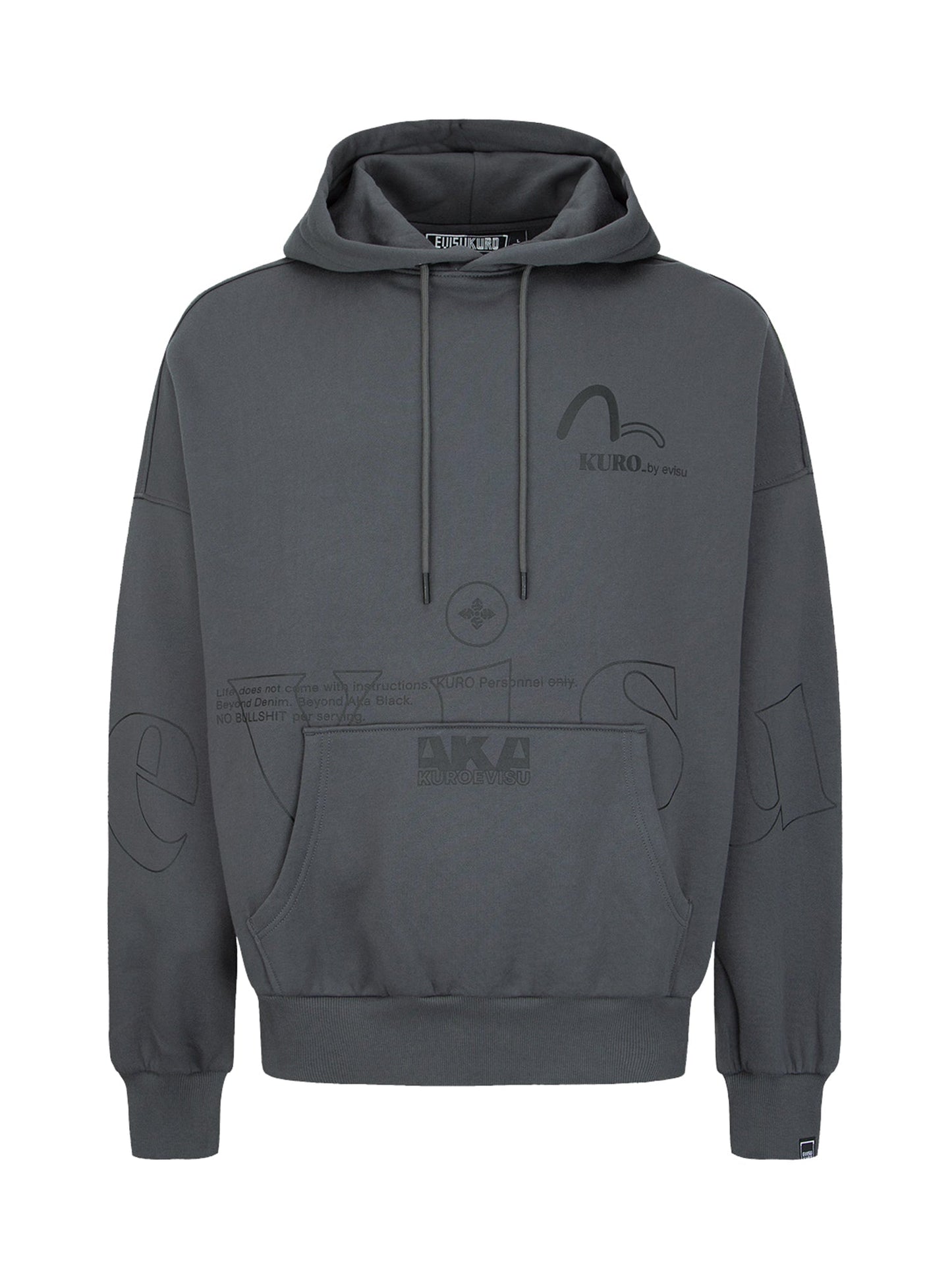 Logo Print Oversized Hoodie