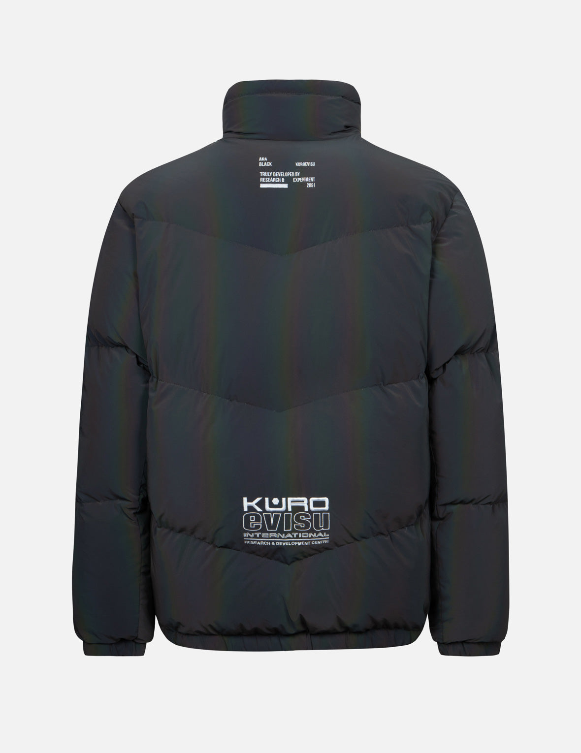 Multi-branding Regular Fit Print Reversible Down Jacket