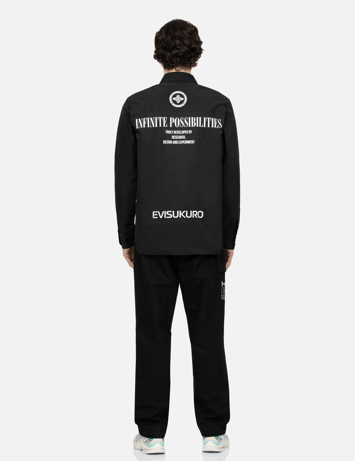 Logo Printed Tape Zip Regular fit Shirt – EVISU