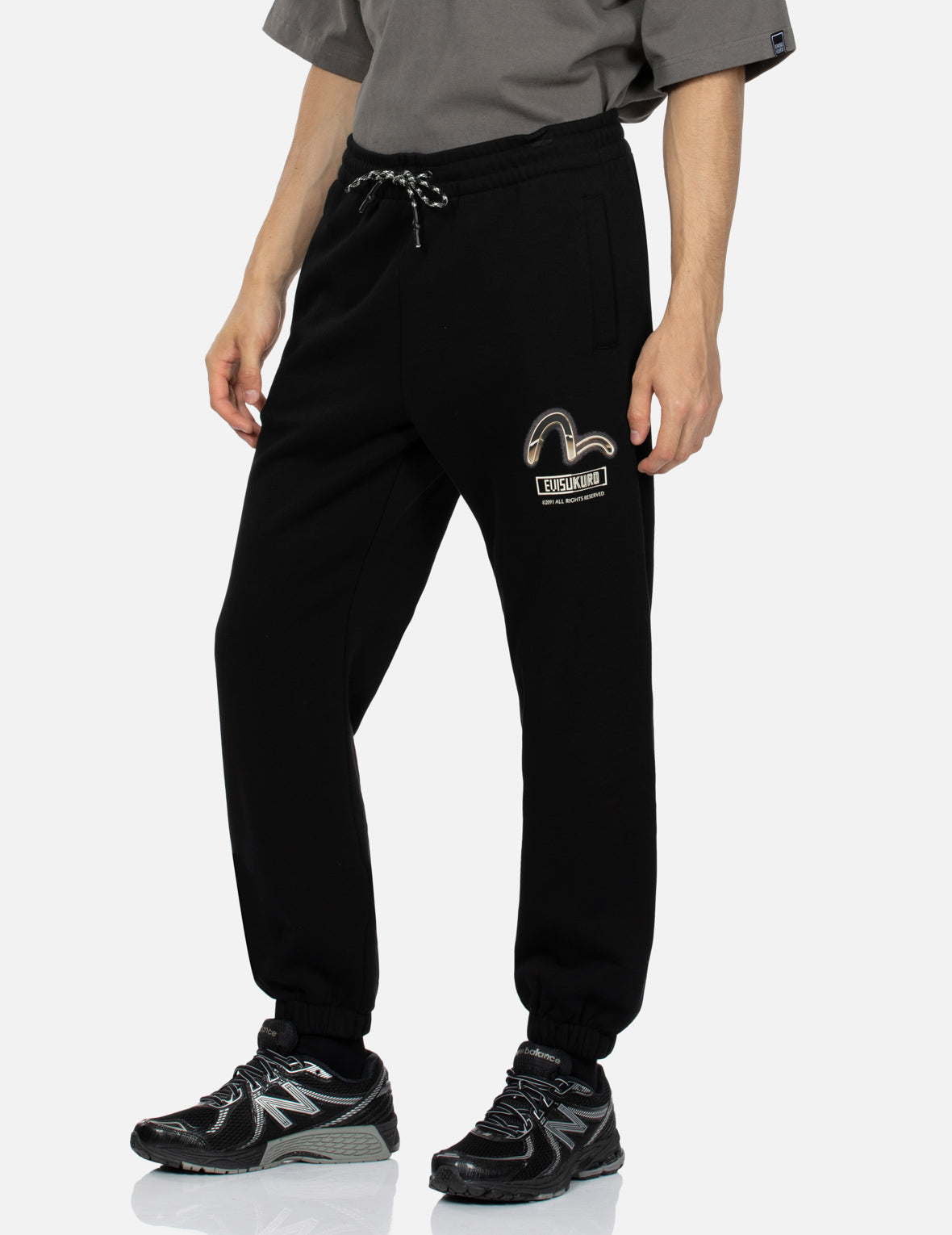 Men's French Terry Logo Open-Hem Sweatpant | Men's Bottoms