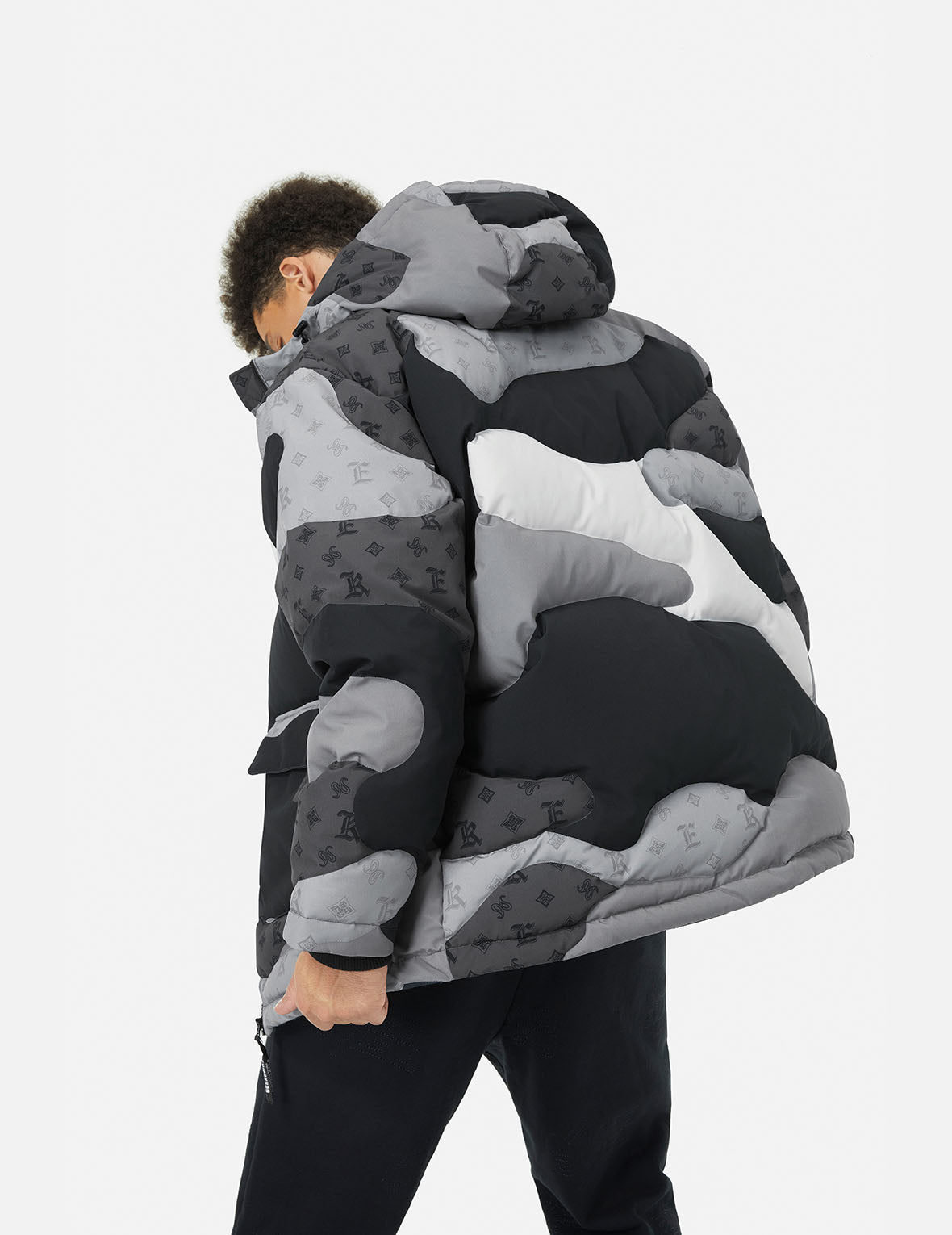 Nerm camo puffer jacket deals