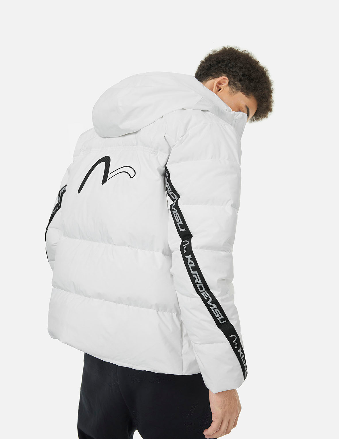wjk（ダヴルジェイケイ）の「simple hooded down vest（ダウン