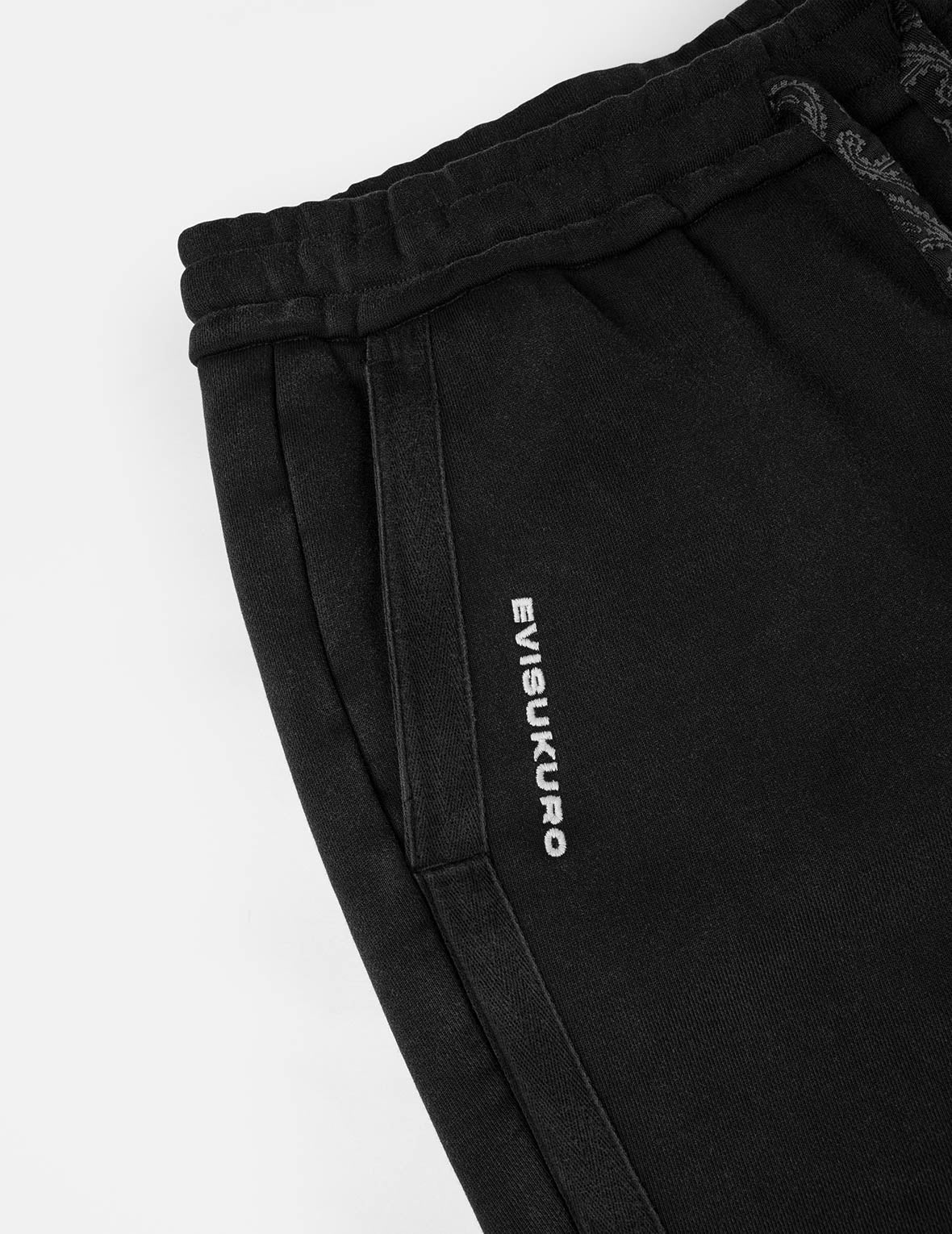 Logo Embroidery Relax Fit Sweatpants – EVISU