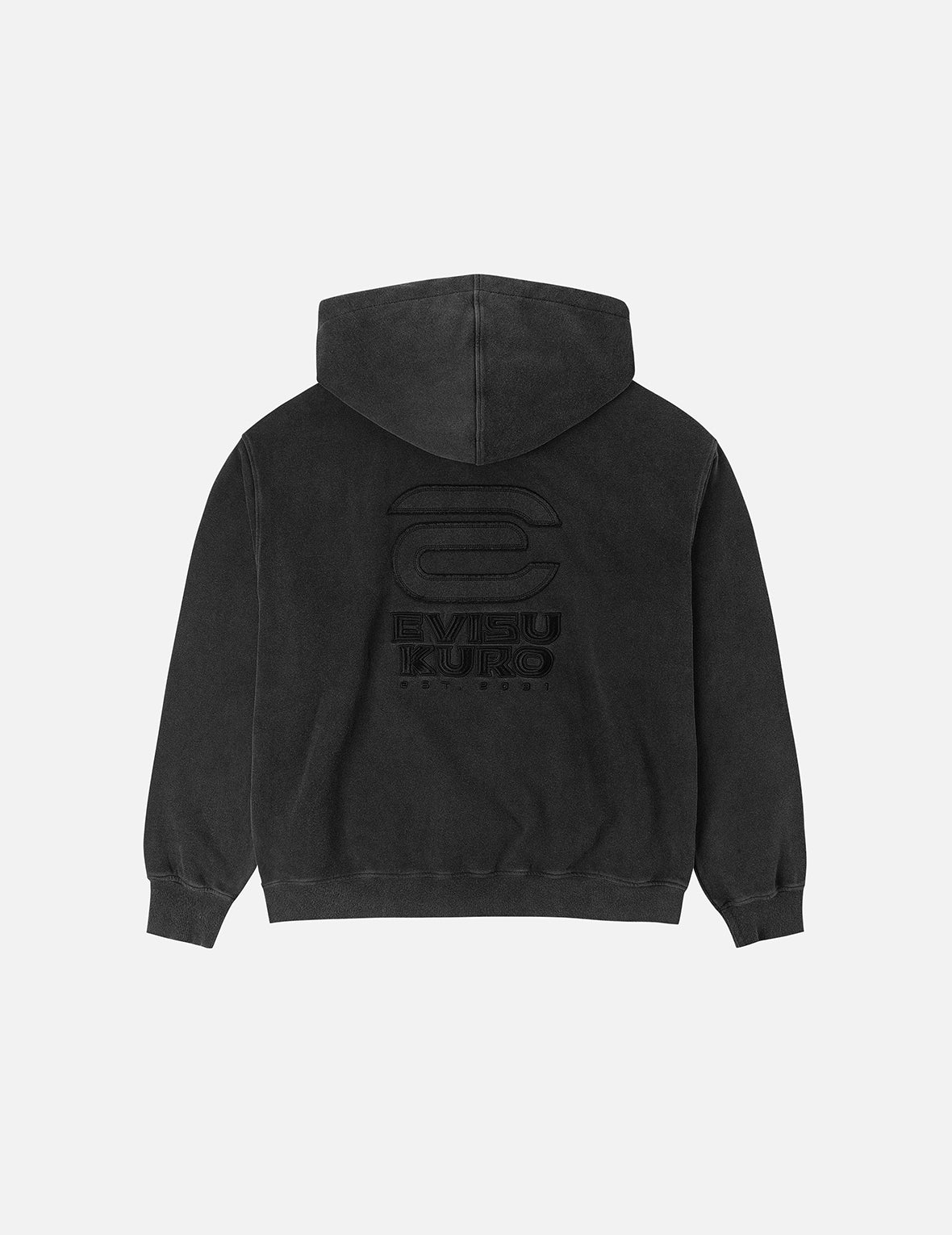 ★shuugo★ Seagull and EVISUKURO E Embroidery Loose Fit Hoodie