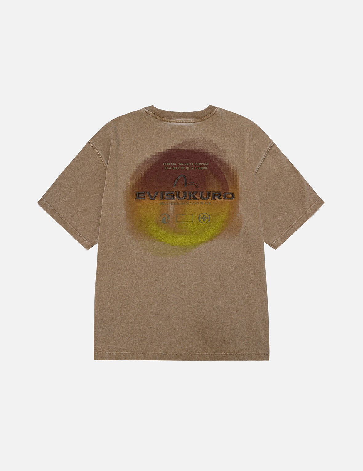 suchmos Tシャツ Fade Brown Monumentum Tee Fade Brown | Suchmos