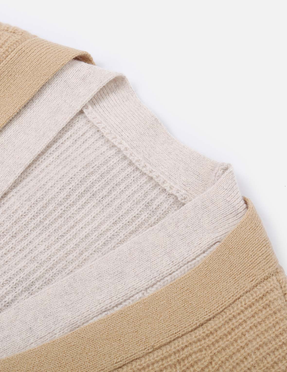 Logo Embroidered 2-in-1 Knitted Cardigan